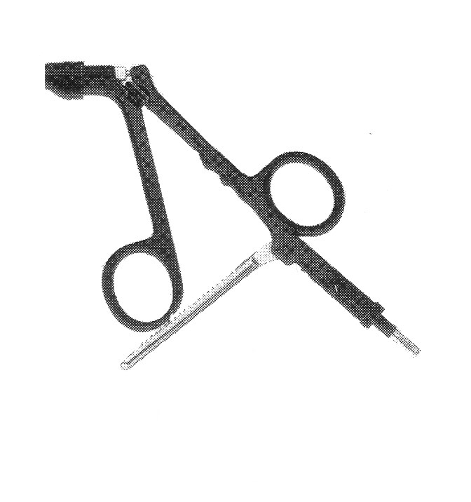 İZOLELİ ENDO  KAVRAMA FORSEPS M MODEL SAP ÇAP: 5MM L:43CM